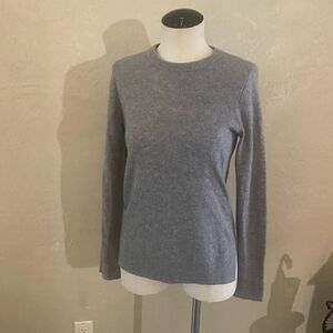 Halogen Gray Cashmere Sweater Sz XS NWT